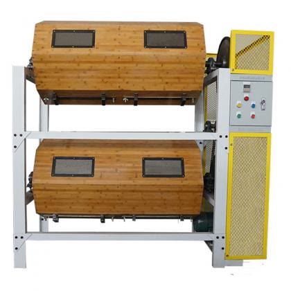 Dry polishing equipment for surface finishing