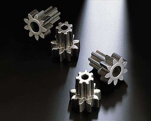 Gear deburring and edge smoothing polishing sample